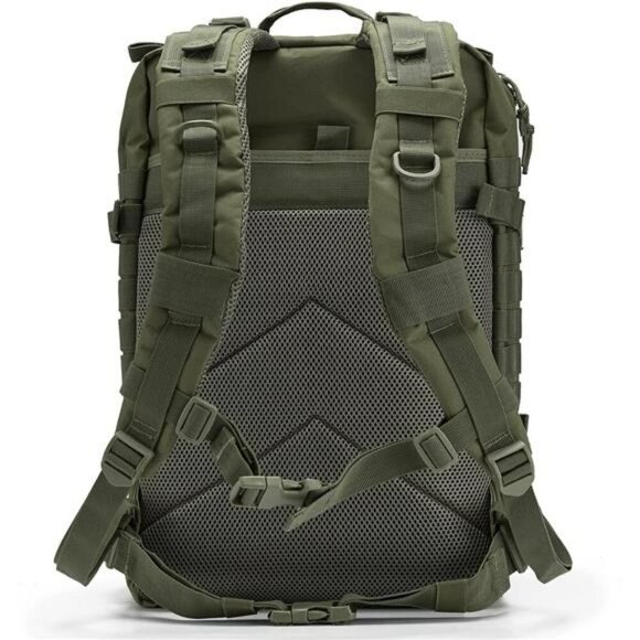 45L Tactical Backpack Molle Hiking Camping Survival Military Bug Out Bag - Picture 4 of 7